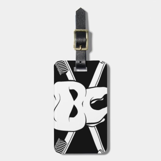 Officiële Amarillo Dentites Bagagelabel (Voorkant verticaal)