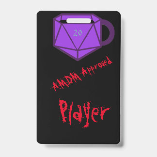 Officiële AMDM-spelersnaam Badge