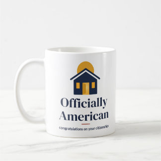 Officiële Amerikaanse burgerschapsmok Koffiemok