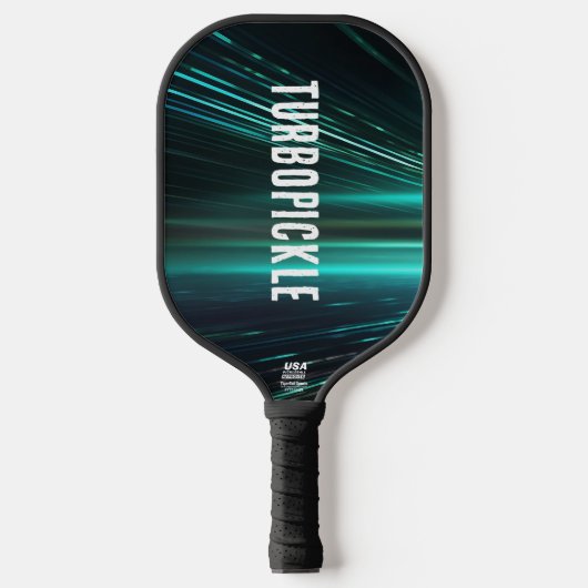 Officiële Amerikaanse Pickleball Certifica Paddle (Voorkant)