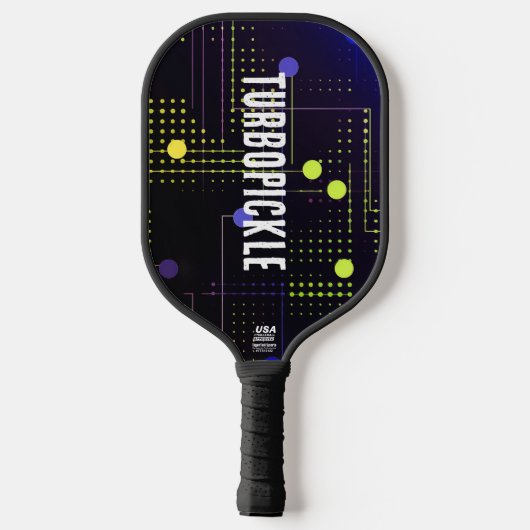 Officiële Amerikaanse Pickleball-certificering. Pe Pickleball Paddle (Achterkant)