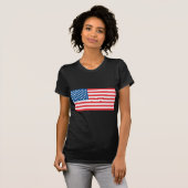 Officiële Amerikaanse vlag T-shirt (Voorkant volledig)