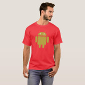 Officiële Android Bot T-shirt (Voorkant volledig)