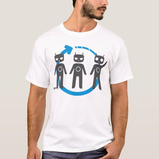 Officiële Android CM T-shirt (Voorkant)