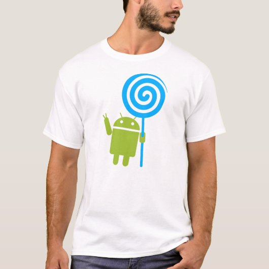 Officiële Android Lollipop T-shirt (Voorkant)