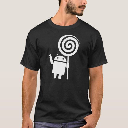 Officiële Android Lollipop T-shirt (Voorkant)