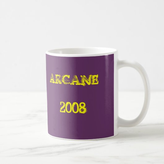 Officiële Arcane Merch mok "2008" (Rechts)