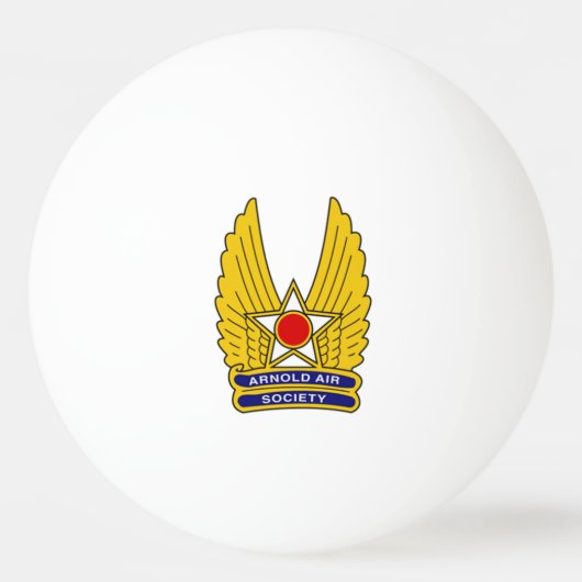 Officiële Arnold Air Society Ping Pong Ball (Voorkant)