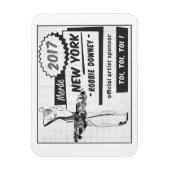 Officiële Artistieke Sponsor 2017 - Magnet Magneet (Verticaal)