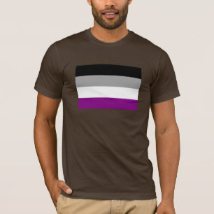 OFFICIËLE ASEKSUELE PRIDE VLAG T-SHIRT
