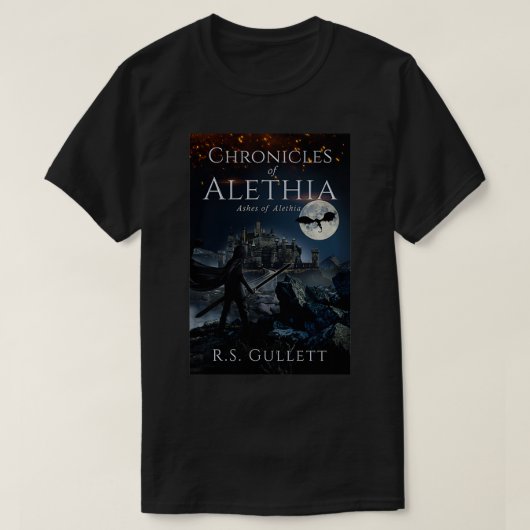 Officiële Ashes of Alethia T-shirt (Design voorkant)
