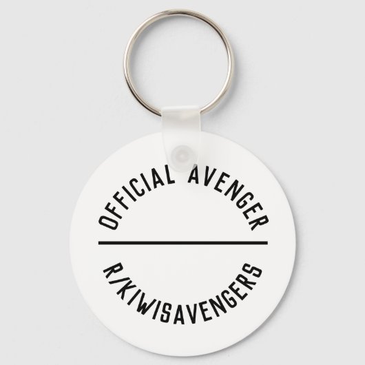 Officiële Avenger Sleutelhanger (Achterkant)