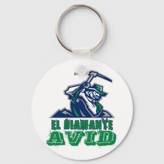 OFFICIËLE AVID LOGO WHITE SLEUTELHANGER