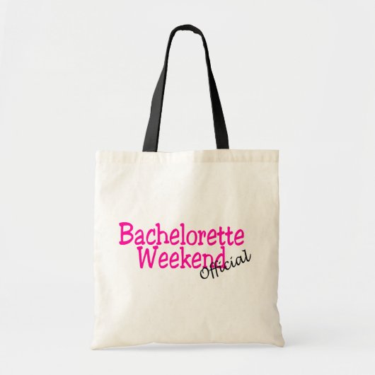 Officiële Bachelorette Weekend Tote Bag (Voorkant)