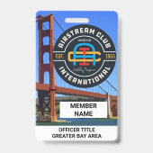 Officiële badge (Achterkant)