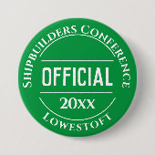 Officiële badge-Button Ronde Button 7,6 Cm (Voorkant)