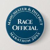 Officiële badge ronde button 7,6 cm (Voorkant)