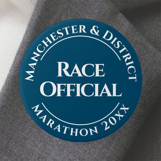 Officiële badge ronde button 7,6 cm