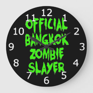 Officiële Bangkok Zombie Slayer Grote Klok