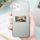 Officiële Bankhanger Franse Bulldog Schattig Grapp Sticker (Telefoon)