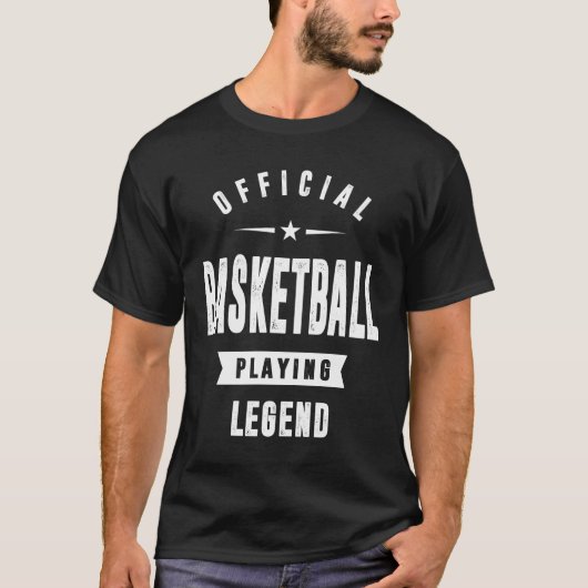 Officiële Basketball-spellegering T-shirt (Voorkant)