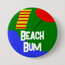 Officiële "Beach Bum"-Button