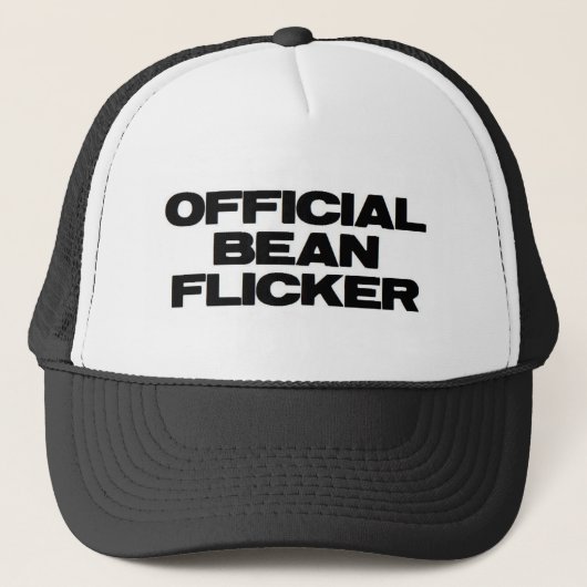 Officiële Bean Flicker Trucker Pet (Voorkant)