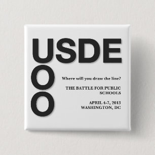 Officiële bezette 2.0 Square Button