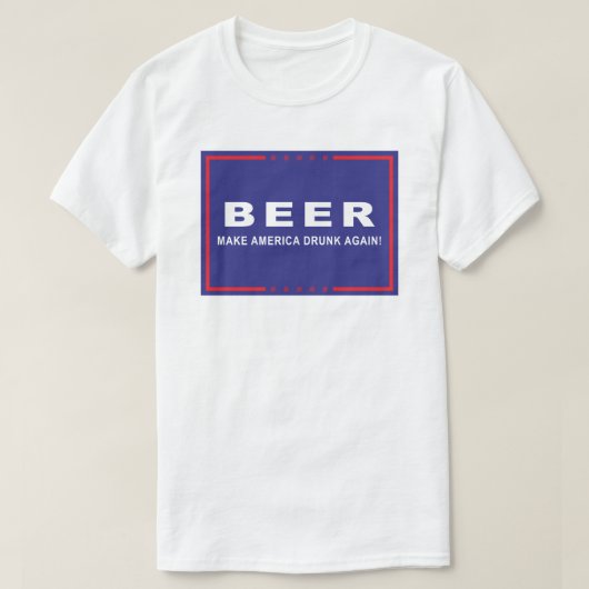 Officiële bier voor President 2016 Mannen T-Shirt (Design voorkant)