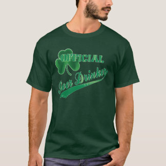 Officiële bierdrinker t-shirt