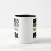 Officiële bipolaire Voetbal Mam Mok (Midden)