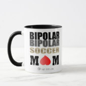 Officiële bipolaire Voetbal Mam Mok (Links)