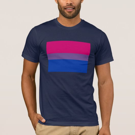 OFFICIËLE BISEXUELE PRIJSVLAG T-SHIRT (Voorkant)