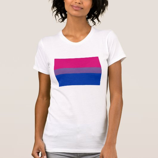 OFFICIËLE BISEXUELE PRIJSVLAG T-SHIRT (Voorkant)