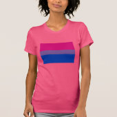 OFFICIËLE BISEXUELE PRIJSVLAG T-SHIRT (Voorkant)