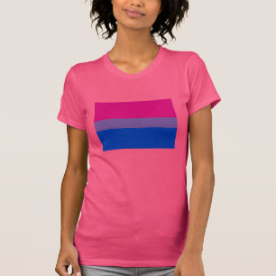 OFFICIËLE BISEXUELE PRIJSVLAG T-SHIRT