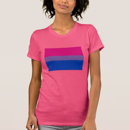 OFFICIËLE BISEXUELE PRIJSVLAG T-SHIRT (Voorkant)