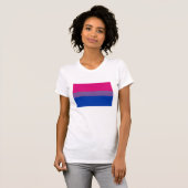 OFFICIËLE BISEXUELE PRIJSVLAG T-SHIRT (Voorkant volledig)