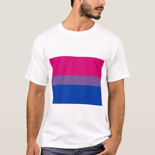 OFFICIËLE BISEXUELE PRIJSVLAG T-SHIRT (Voorkant)