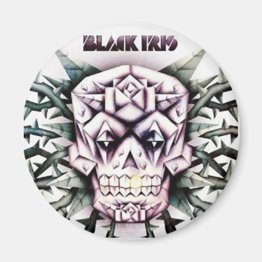 Officiële Black Iris Merchandise Magneet (Voorkant)