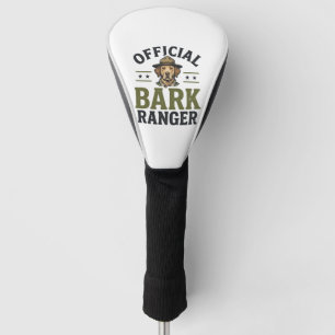 Officiële Blaffende Ranger Hond Vintage Grafisch_1 Golfheadcover