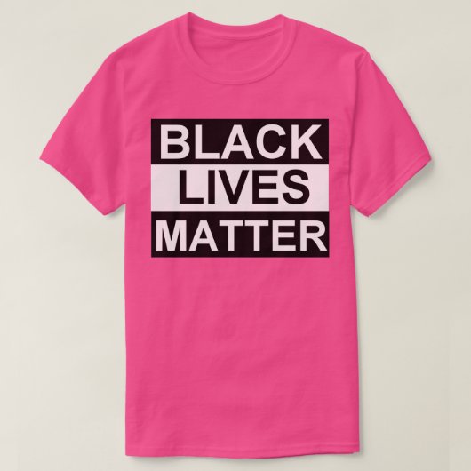 Officiële BLM Campaign Support Black Lives Materie T-shirt (Design voorkant)