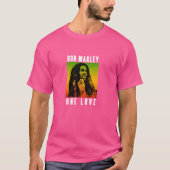Officiële Bob Marley One Love Gradient T-shirt (Voorkant)