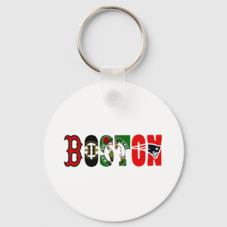 Officiële Boston sportteams T-shirt Sleutelhanger