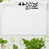 Officiële Boston Terriers Rock Merch Theedoek (Gevouwen)