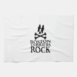 Officiële Boston Terriers Rock Merch Theedoek