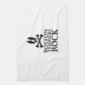 Officiële Boston Terriers Rock Merch Theedoek (Verticaal)
