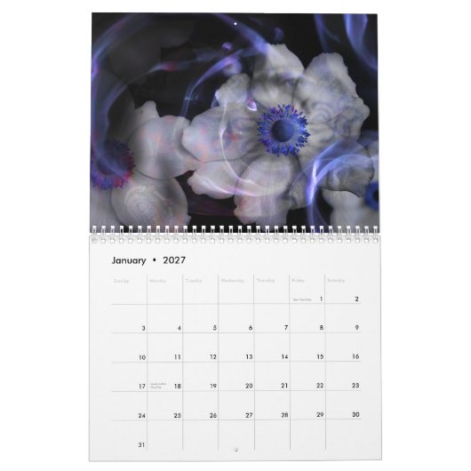 Officiële Bowen Imagery 2011 Agenda Kalender (Jan 2027)