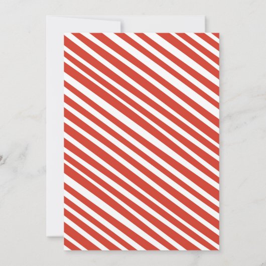 Officiële brief aan de Kerstman Kerstavond Mail Kaart (Achterkant)