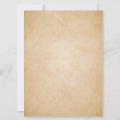 Officiële brief van de Sinterklaas van Santa Claus Kaart (Achterkant)